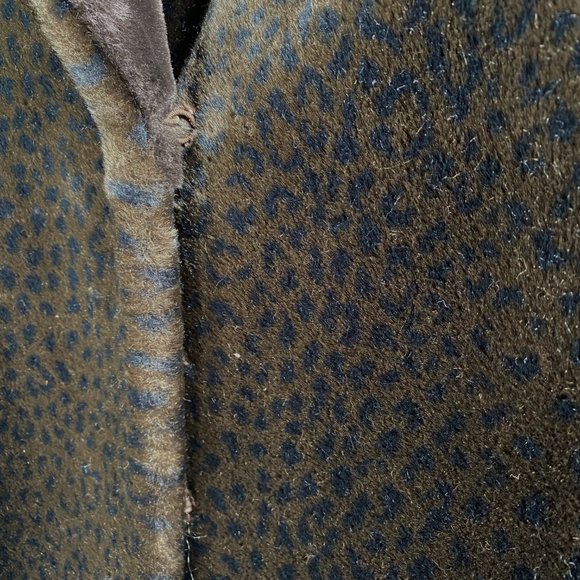 Style VI LTD Faux Fur Vintage Leopard Winter Coat - Picture 4 of 11